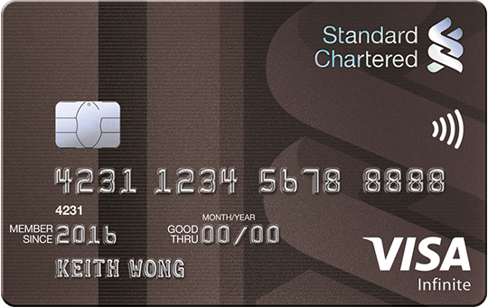 Standard Chartered Visa Infinite Credit Card